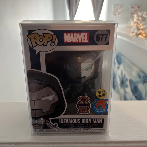 Funko Pop! Vinyl: Marvel - Infamous Iron Man (Glows in the Dark)  #677