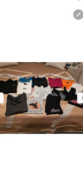 vetements t shirt femmes Harley Davidson 