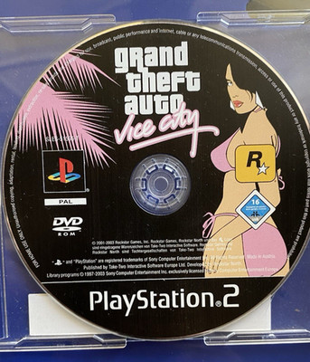 Grand Theft Auto: Vice City PS2 Gebraucht NUR DISC | Playstation 2 Spiel
