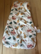 Baby Sleep Sack 0-6M TOG 2.5 Sleeveless Wearable Blanket 100 Cotton Fall Leaves