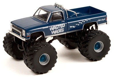 GREENLIGHT,CHEVY Silverado 1987 WASTED WAGES aus der Serie KING OF CRUNCH unt...