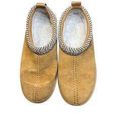Koolaburra By UGG Slippers Mens Size 7 Brown Suede Faux Fur Lined Comfort