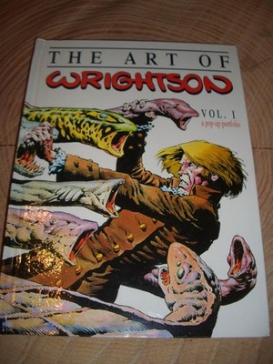 BERNIE WRIGHTSON - The Art of Wrightson - A pop-up portfolio - Rare