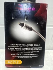Rocketfish Digital Optical Audio Cable ~ 4 Foot ~ RF-G1218