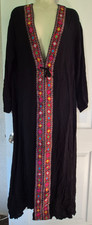NWOT Kaftan Artsy Boho Tribal Tunic Dress Indie Ethnic Beach Size M