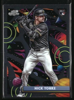 2025 Topps Chrome Cosmic Nick Yorke Rookie #32 RC Pittsburgh Pirates