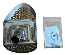 T-Rex 6.5" Wide Stainless Steel Sand Scoop 3/8 Holes for Metal Detecting