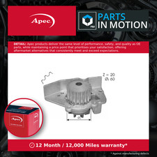 Water Pump fits CITROEN BX 1.9 86 to 94 Coolant 12015 120150 120161 95625017 New