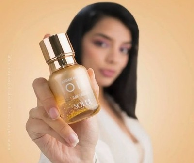 24K Gold Argan Healing Oil for Hair Growth Shine Repair perfect Mother days git