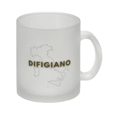 Difigiano Di-Fig-I-A-No Dialekt Glas Tasse