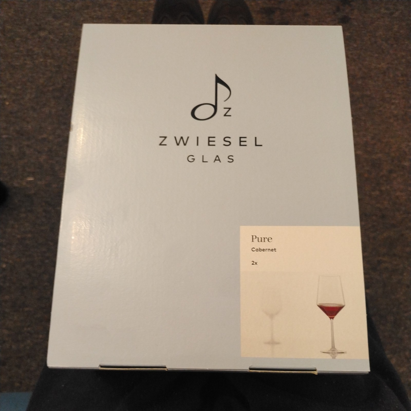 2 SCHOTT ZWIESEL Rotweingläser - Serie PURE-Cabernet - 540 ml (2x) - NEU/OVP