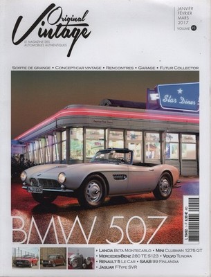 ORIGINAL VINTAGE 1 BMW 507 LANCIA BETA MONTECARLO MERCEDES 500 K MINI CLUBMAN 12