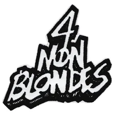 Patch - C&D Visionary - 4 Non Blondes Logo 3.25"x3" Iron-On Embroidered NEW
