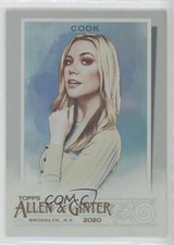 2020 Topps Allen & Ginter's Hot Box Silver Portrait Kelsey Cook #182 fm0
