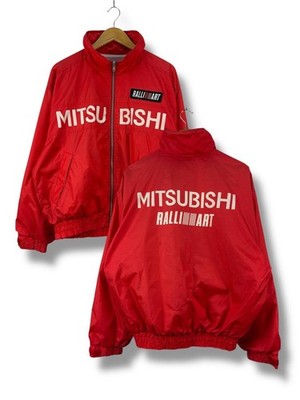 Ralliart Mitsubishi Motors Race and Rally Nylon Jacket Size XL