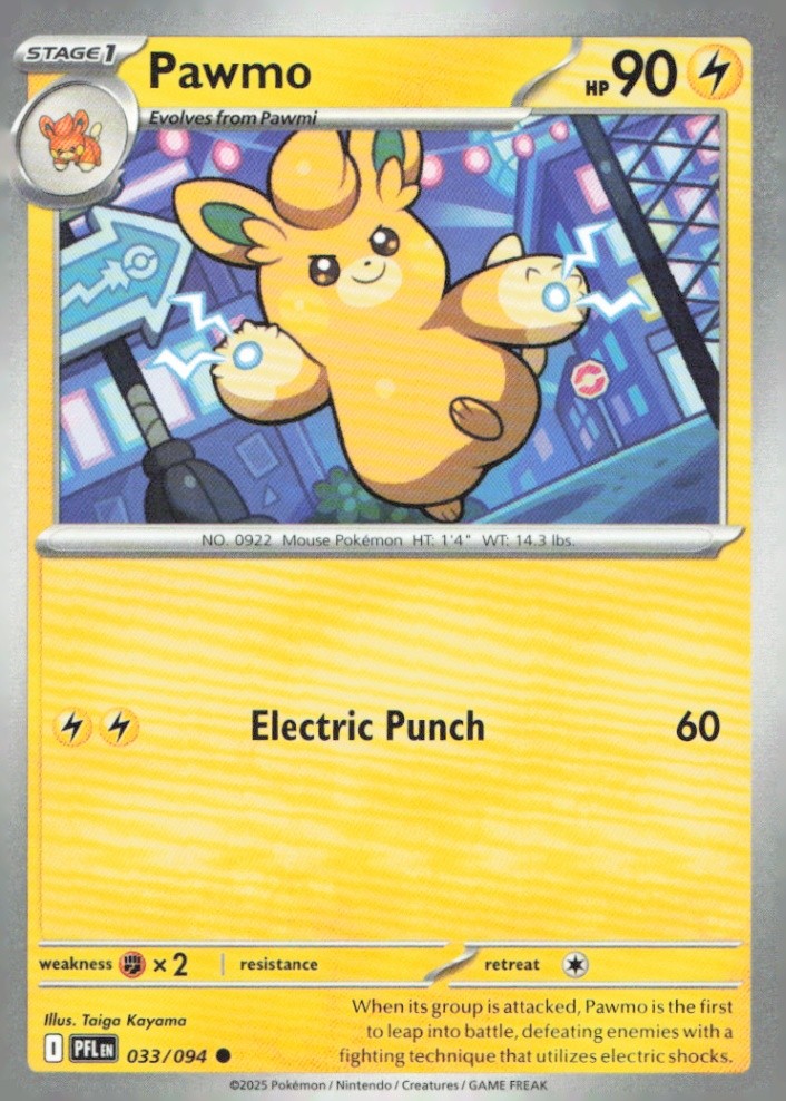 Pawmo Common ME02: Phantasmal Flames 033/094 NM