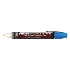 Dykem 44534 Industrial Marker, Medium Tip, Blue Color Family, Ink