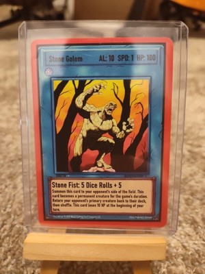 Ward TCG Stone Golem 88/150 Legendary Rare