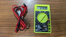 All Sun EM830 Digital Multimeter yellow