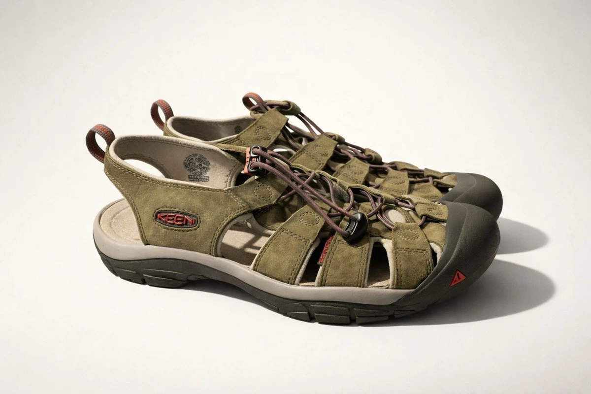 Keen Men’s Hiking Trail Waterproof Sandals — Gray & Orange (Men’s Size 12 KEEN Sandals for Men for sale | eBay main image 3
