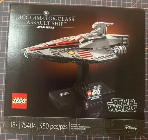 "Acclamator-Class Assault Ship" LEGO 75404 2025 18+