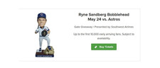 PRESALE -- CHICAGO CUBS RYNE SANDBERG BOBBLEHEAD NIB (5/24/26 WRIGLEY FIELD SGA)