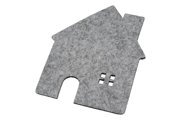 Untersetzer Haus HäUser Aus Filz, 6Tlg. Setpreis Von Gilde - Zeitlose Dekoration-image