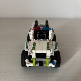 LEGO TECHNIC - 42047 - POLICE INTERCEPTOR - PULL BACK - COMPLETE NO INSTRUCTIONS