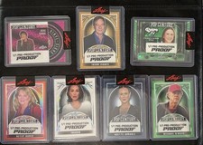 Lot Of 7 Pop Century Pre-Production Proof #'d 1/1 Cards - Ramone/Gilbert/JWOWW