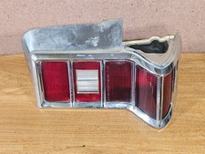 77-78 Mercury Cougar Oem Right Tail Light Assembly Passenger Chrome 77-78 Mercury Cougar Oem Right Tail Light Assembly Passenger Chrome