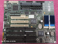 Intel Socket 5 Motherboard, Intel Pentium 120MHz CPU 32Mb RAM Working MB03