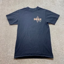 BORZ Shirt Mens Small Black SMESH EM ALL Short Sleeve UFC Khamzat Chimav