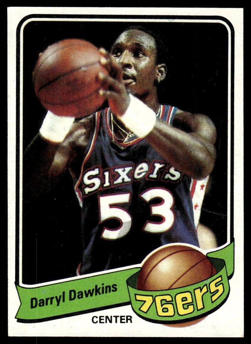 1979-80 Topps Nm Darryl Dawkins Philadelphia 76ers #105