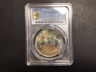 1884-O Morgan Silver Dollar PCGS MS63 End of roll, Reverse Toned