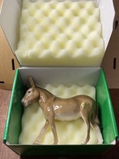 AF- John Beswick Standing Donkey Ceramic Figurine - Brown 