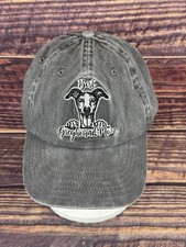 Best greyhound Mom Gray solid Cap Hat-FREE SHIP-OSFM