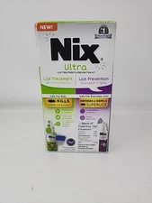 Nix Lice Treatment Hair Shampoo and Home Prevention Kit Spray Exp 07/26