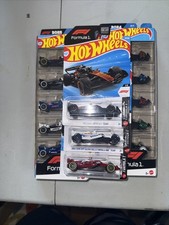 Formula 1 Lot Of 2F1 Hot Wheels 2025, 2026 5-pack NEW Ferrari, McLaren, Visa Lot
