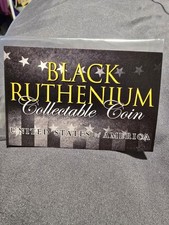 Black Ruthenium 1942 Mecury Dime Collectable Coin