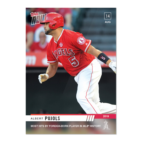 2019 Topps Now 682 Albert Pujols