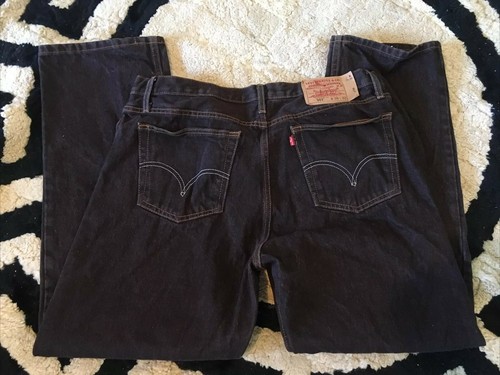 Vtg Levis 501 0632 Made in USA Brown JeansSz 38 X 32 actual Size 38 X30 |  eBay