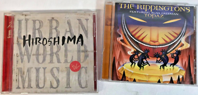 The Rippingtons ft. Russ Freeman & Hiroshima Lot of 2 Smooth Jazz CD's