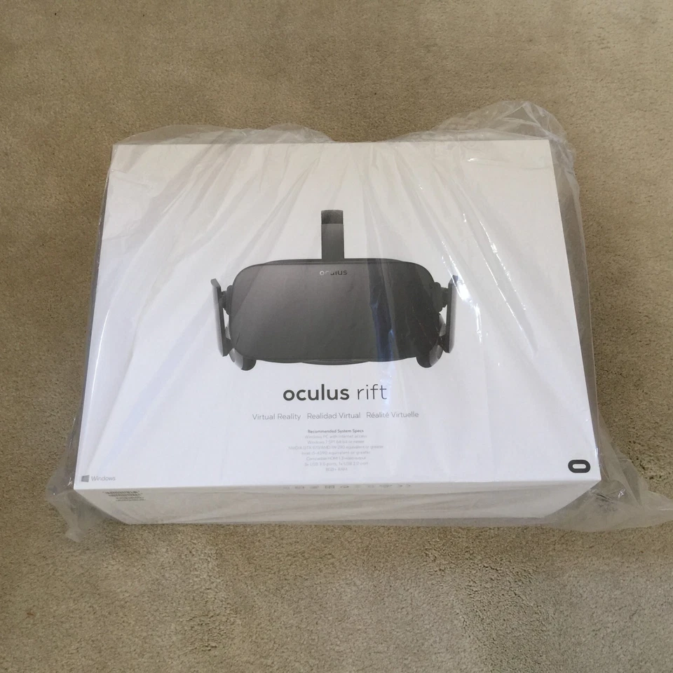 Oculus Rift CV2 VR Virtual Reality Headset System - Brand New Sealed Collector - Image 3 of 4
