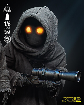 Jawas Action Figure, Iconic Star Wars Scavenger Collectible