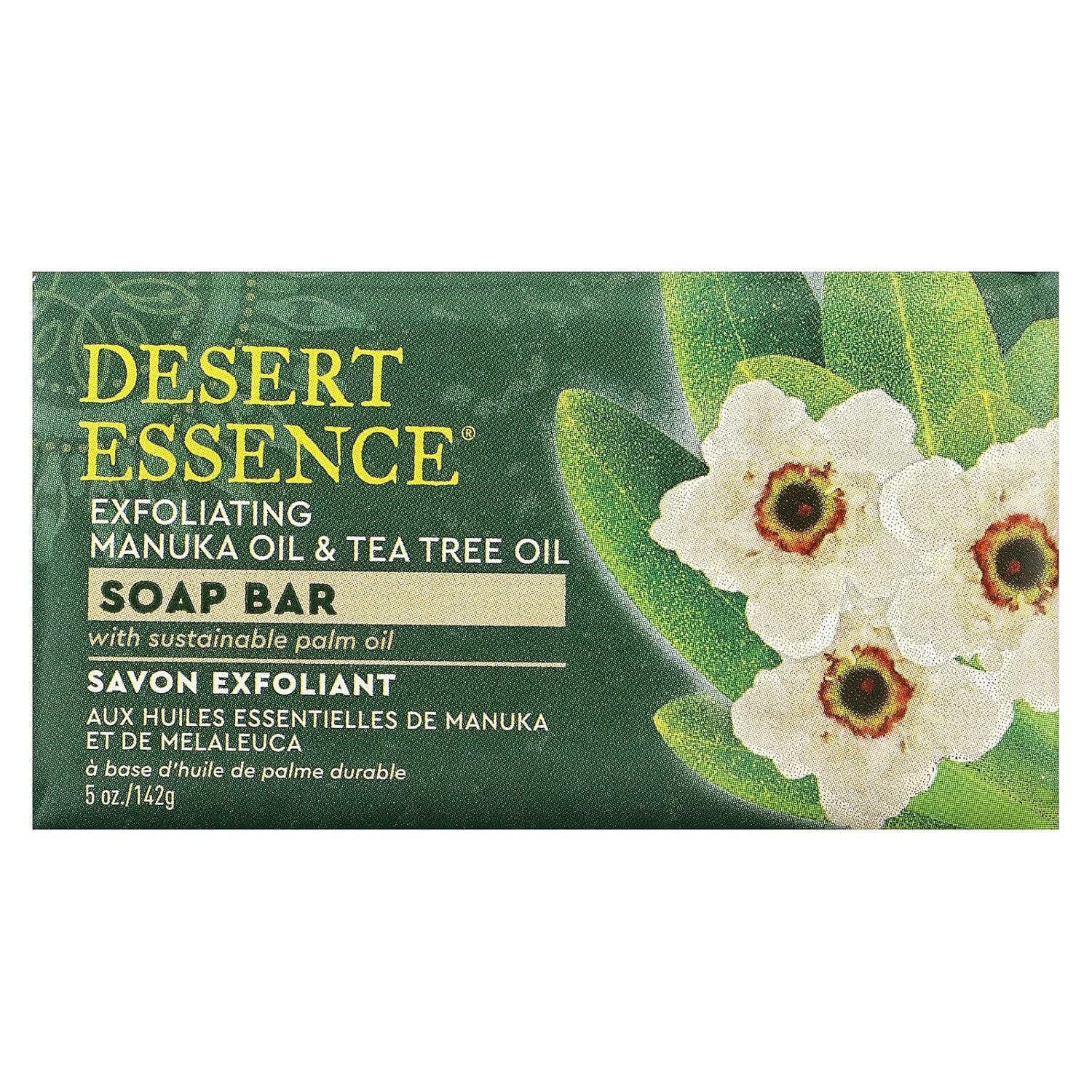МЫЛО Desert Essence С МАСЛОМ ЧАЙНОГО ДЕРЕВА МАНУКА 5 унций 1590₽