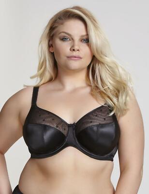 Sculptresse Candi BH schwarz Vollschalen BH voller Figur BH von Panache 9375