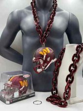 Helmet Chain Washington Commanders Helmet Chain - Burgundy Chain