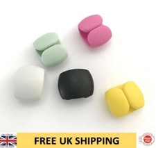 5pcs Cable Tidy Clip Wire Fixed Storage Data Cord Holder Round Winder Organizer