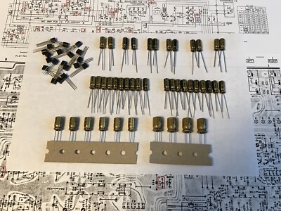 PREMIUM Reparatursatz AKAI GX-210D NICHICON MUSE FINE GOLD Repairkit 210 D