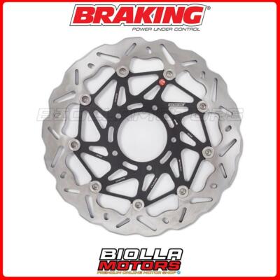WK136R DISCO FRENO ANTERIORE DX BRAKING MV AGUSTA BRUTALE ABS 800 2016 - WAVE FL